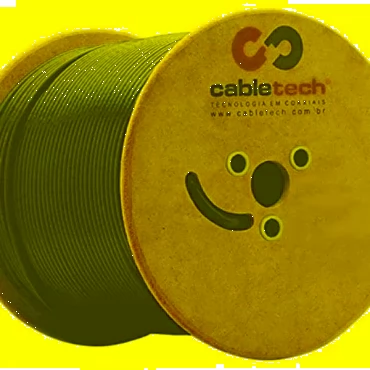 CABO COAXIAL RG11 - 60% MALHA - PRETO SEM MENSAGEIRO em Sorocaba