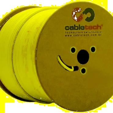 CABO COAXIAL RG06 - 60% MALHA - BRANCO SEM MENSAGEIRO em Sorocaba