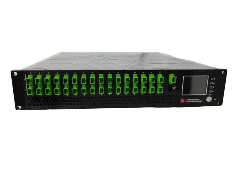 EDFA - 32 PORTAS SC/APC GPON 22DB COM WDM (02 FONTES REDUNDANTES AC) em Sorocaba